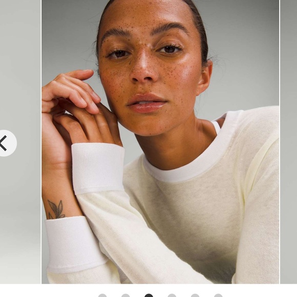 Lululemon Silk Blend Crew Neck sweater, size 4 - Picture 3 of 12